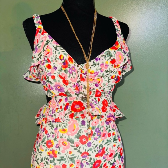 ASTR THE LABELFloral Ruffle Dress - Picture 4 of 5